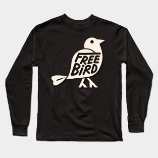 "Free Bird" design Long Sleeve T-Shirt